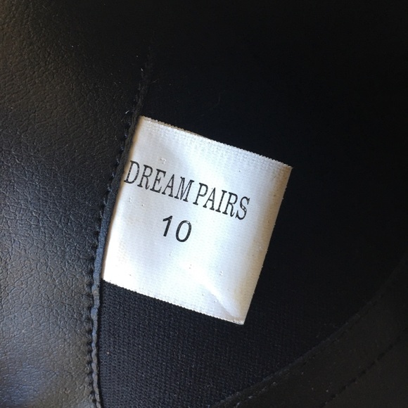 Dream Pairs Boots.  Black.  NWOT - Picture 5 of 11